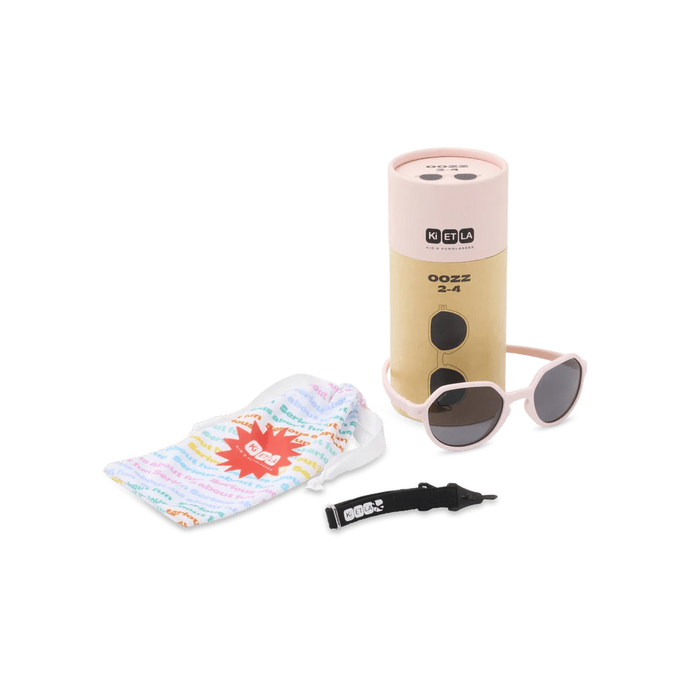 GAFAS FLEXIBLES DE PROTECCIÓN SOLAR (2 - 4 AÑOS) ·OOZZ BLUSH PINK· - Happy Moments Baby