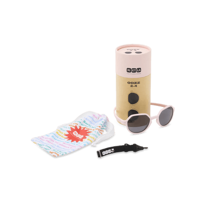 GAFAS FLEXIBLES DE PROTECCIÓN SOLAR (2 - 4 AÑOS) ·OOZZ BLUSH PINK· - Happy Moments Baby