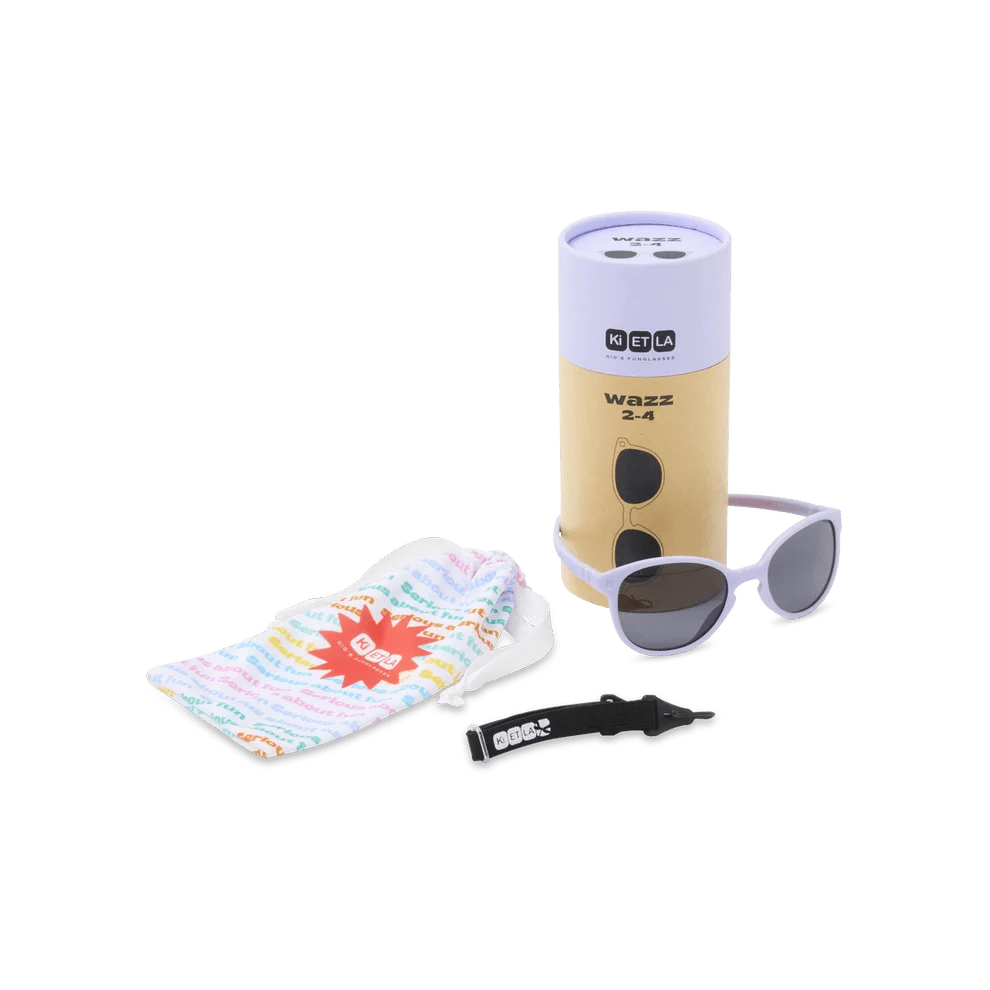 GAFAS FLEXIBLES DE PROTECCIÓN SOLAR (2 - 4 AÑOS) ·WAZZ LAVANDA· - Happy Moments Baby