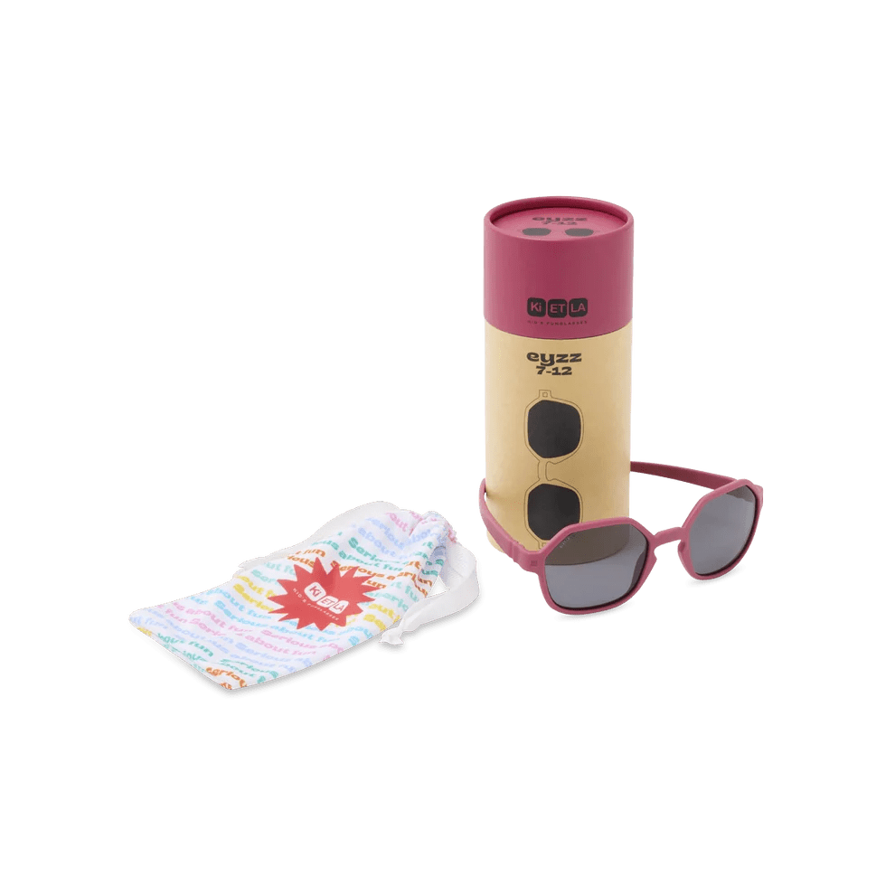 GAFAS FLEXIBLES DE PROTECCIÓN SOLAR (4-7 AÑOS AÑOS) ·EYZZ RASPBERRY· - Happy Moments Baby