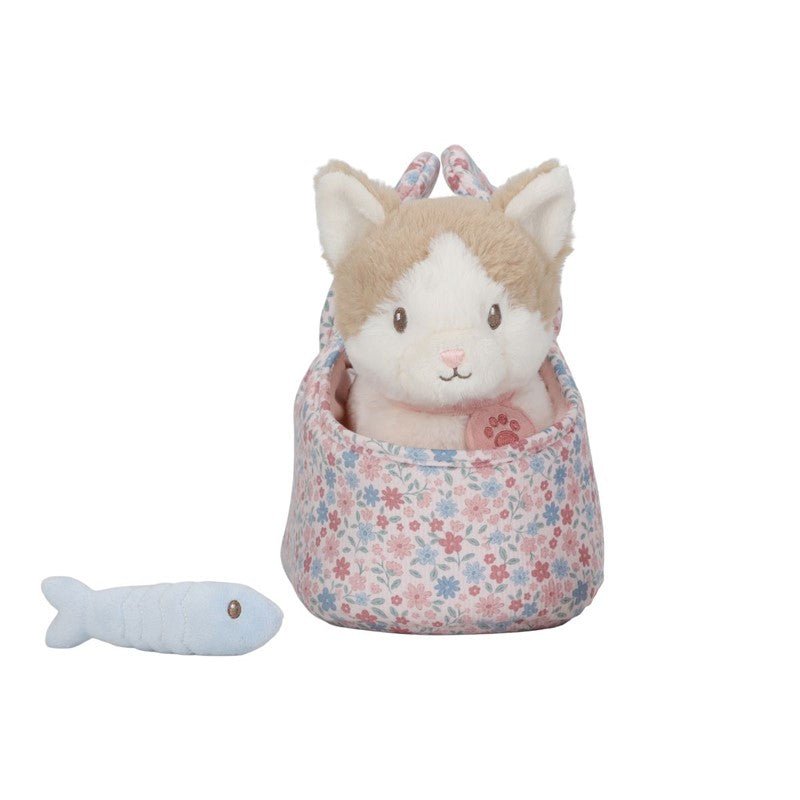 GATITO PELUCHE CON BOLSA LITTLE DUTCH ·MARLEY· - Happy Moments Baby