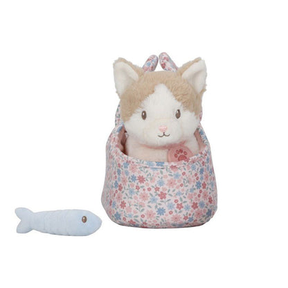 GATITO PELUCHE CON BOLSA LITTLE DUTCH ·MARLEY· - Happy Moments Baby