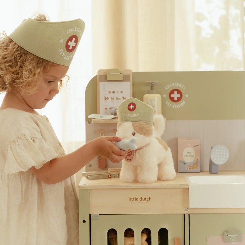 GATITO PELUCHE CON BOLSA LITTLE DUTCH ·MARLEY· - Happy Moments Baby