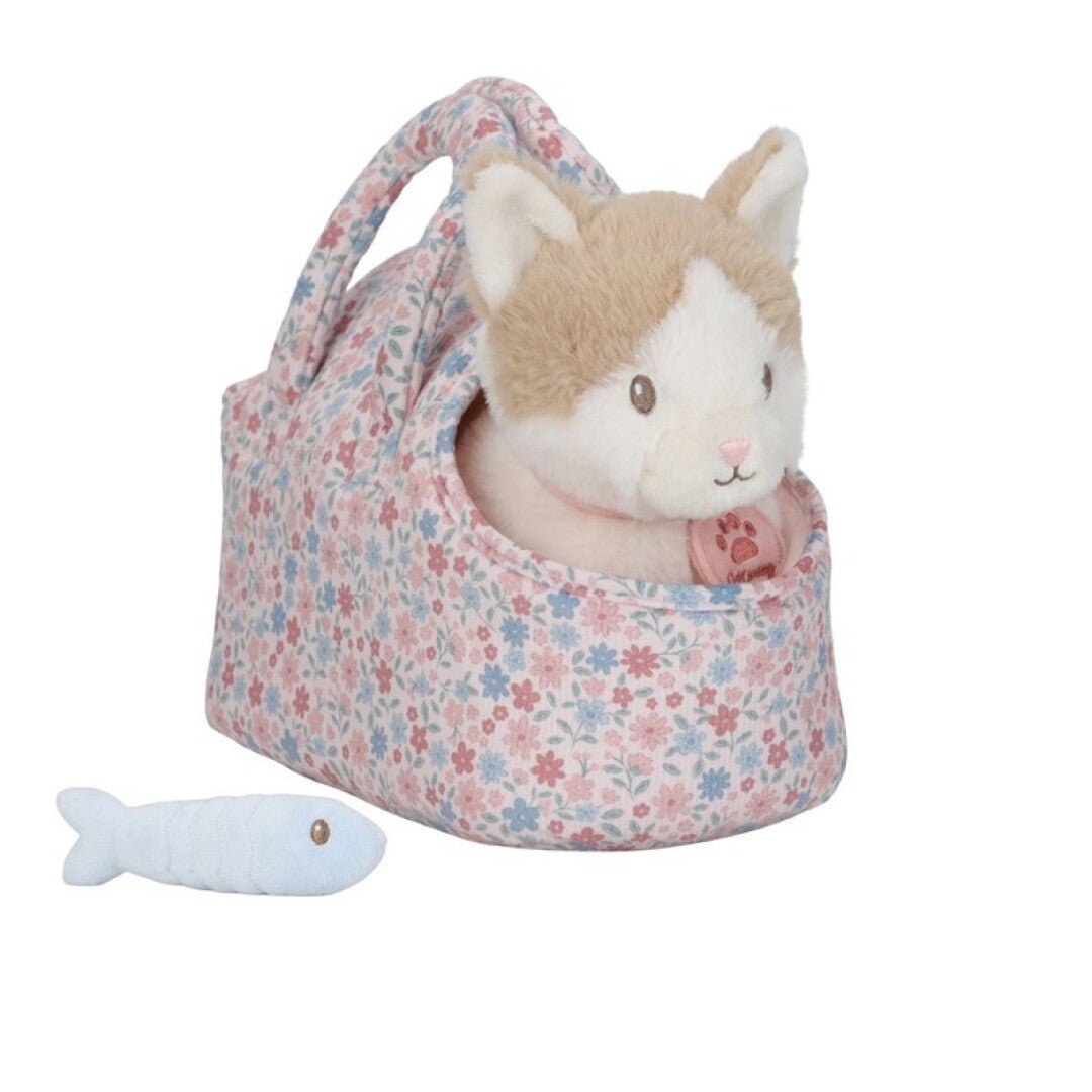 GATITO PELUCHE CON BOLSA LITTLE DUTCH ·MARLEY· - Happy Moments Baby