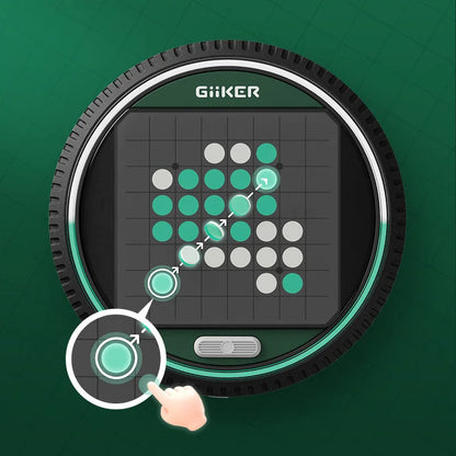 Detalle de una jugada y los controles del juego GiiKER Super Reversi