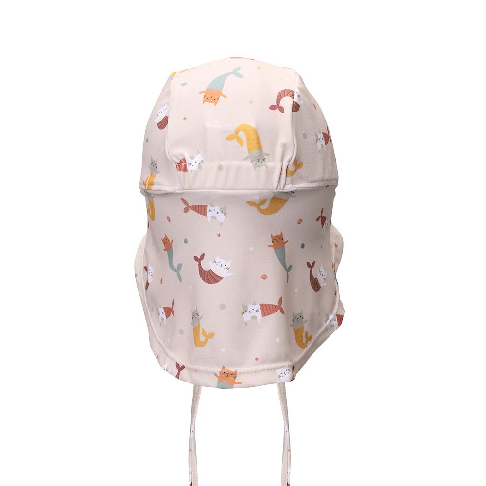 GORRO DE PLAYA BEBÉ TUTETE ·MERMAID CATS· - Happy Moments Baby