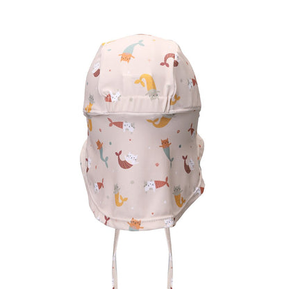GORRO DE PLAYA BEBÉ TUTETE ·MERMAID CATS· - Happy Moments Baby