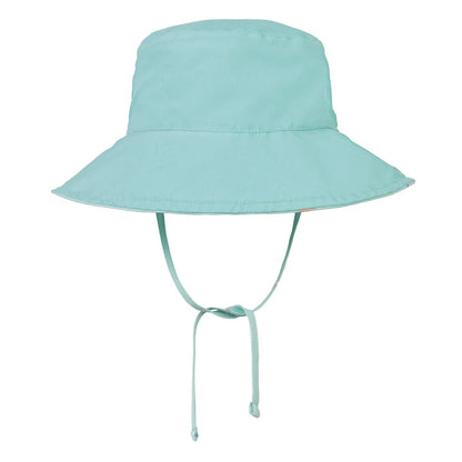 GORRO DE PLAYA PROTECCIÓN SOLAR SARO ·BLUE SEA· - Happy Moments Baby