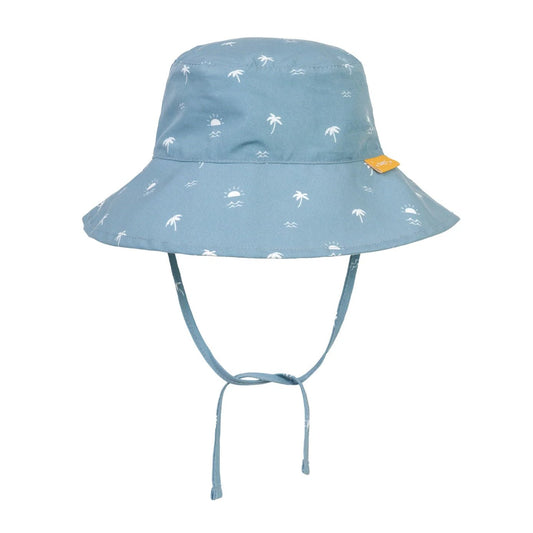 GORRO DE PLAYA PROTECCIÓN SOLAR SARO ·PALM SEA· - Happy Moments Baby