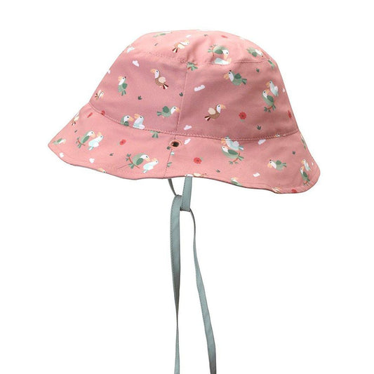 GORRO DE PLAYA REVERSIBLE TUTETE ·TOUCAN· - Happy Moments Baby