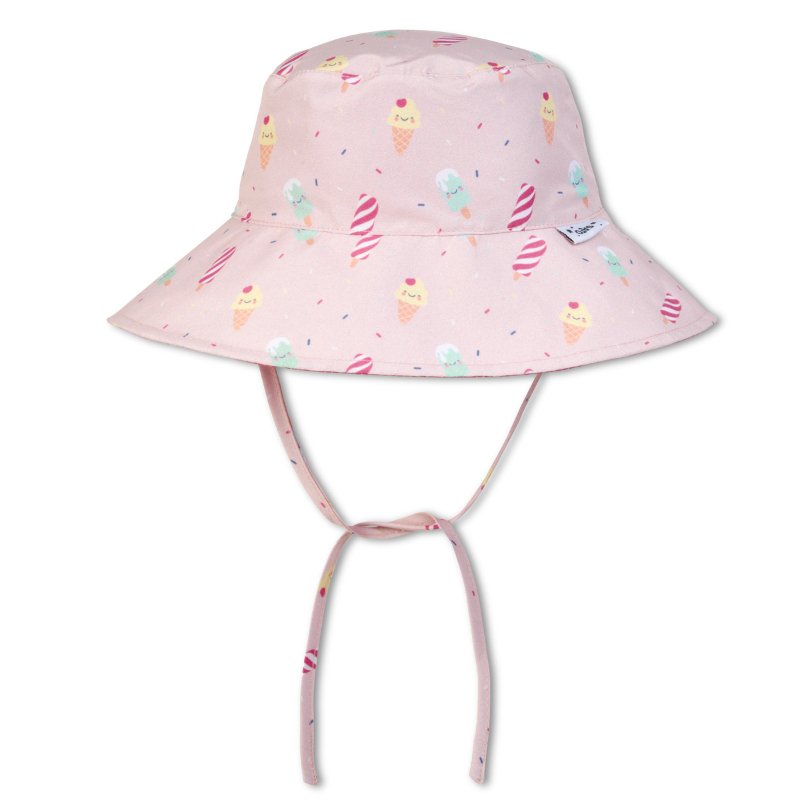 GORRO PROTECCIÓN SOLAR REVERSIBLE SARO ·HELADOS· - Happy Moments Baby