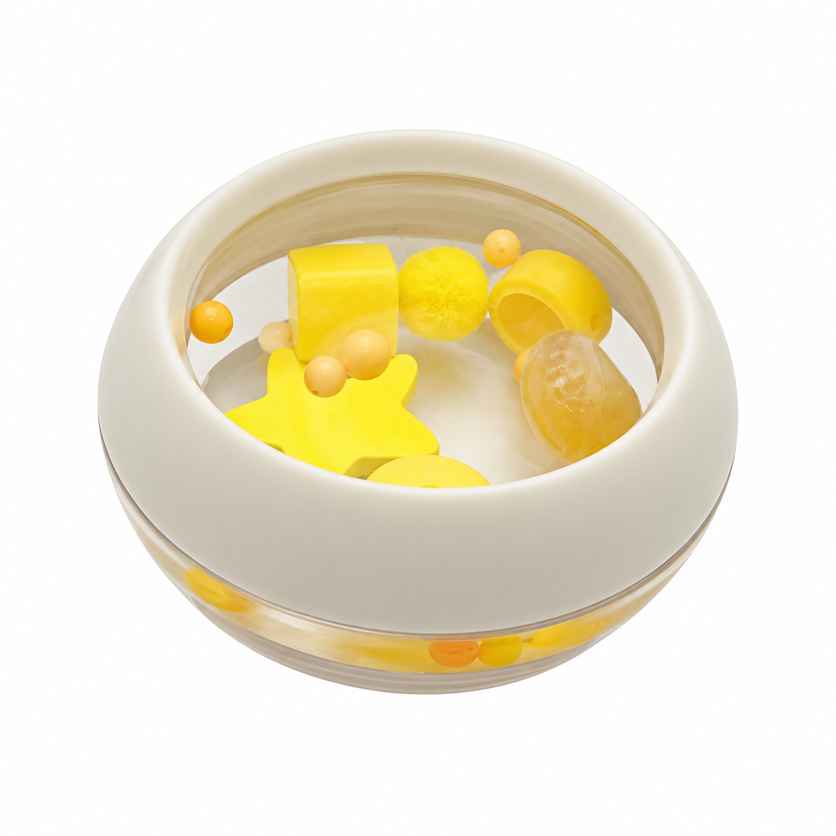 Tarrito sensorial amarillo