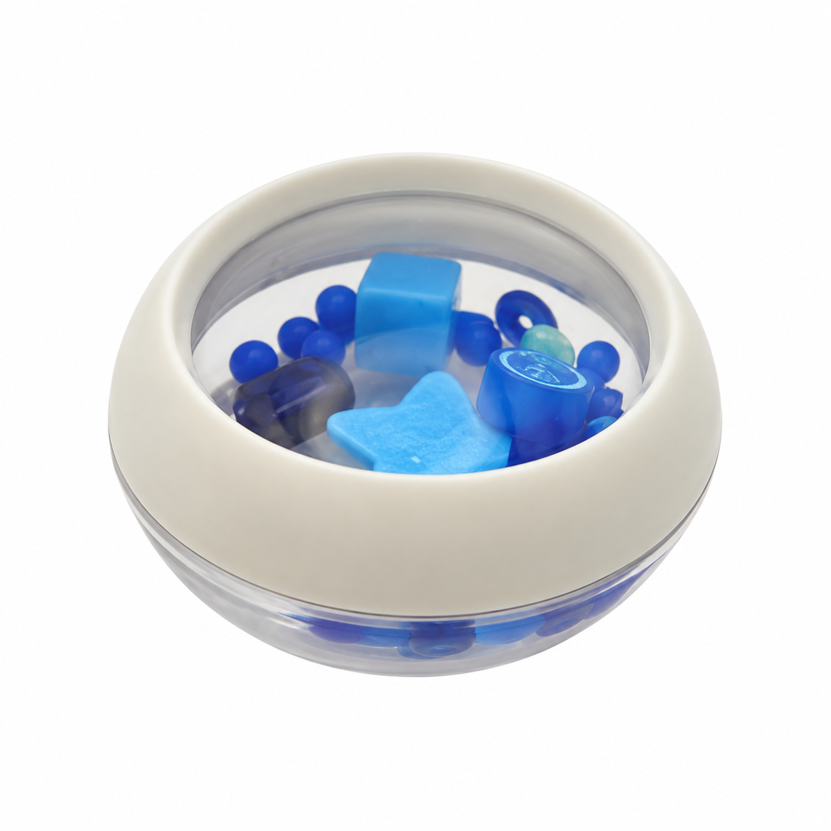 Tarrito sensorial azul