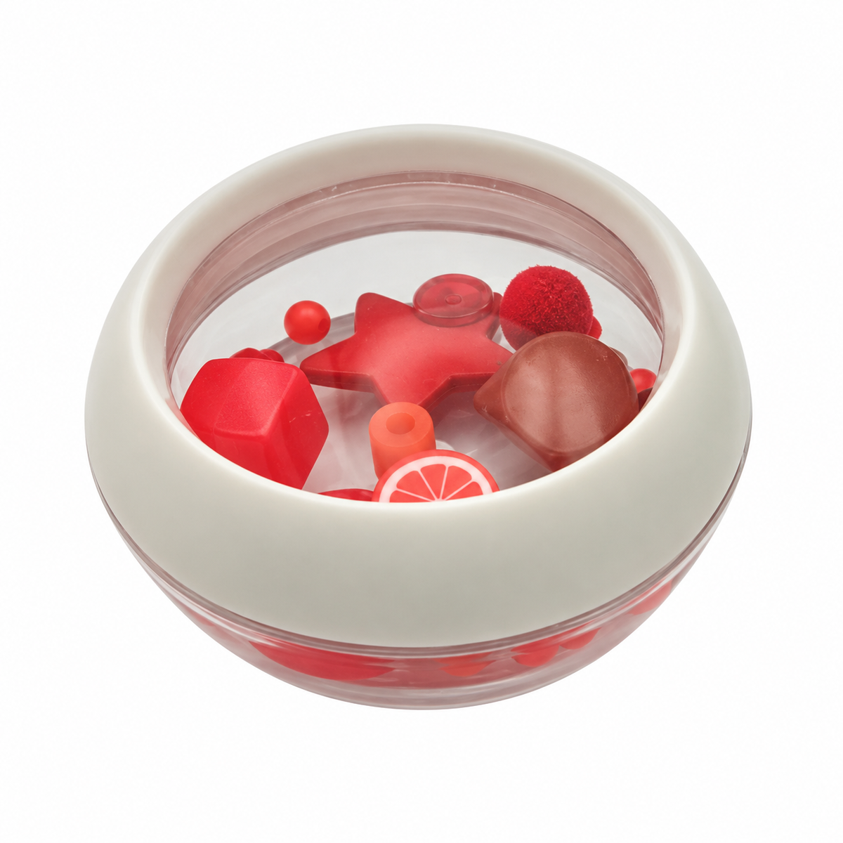 Tarrito sensorial rojo