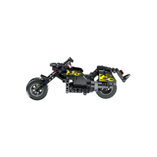JUEGO CONSTRUCCIÓN IM.MASTER ·MOTOCICLETA DE CARRERAS PULL BACK 183 PIEZAS· - Happy Moments Baby