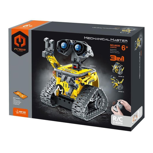 JUEGO CONSTRUCCIÓN IM.MASTER ·ROBOT DE CONSTRUCCIÓN 3EN1 RADIO CONTROL 434 PIEZAS· - Happy Moments Baby