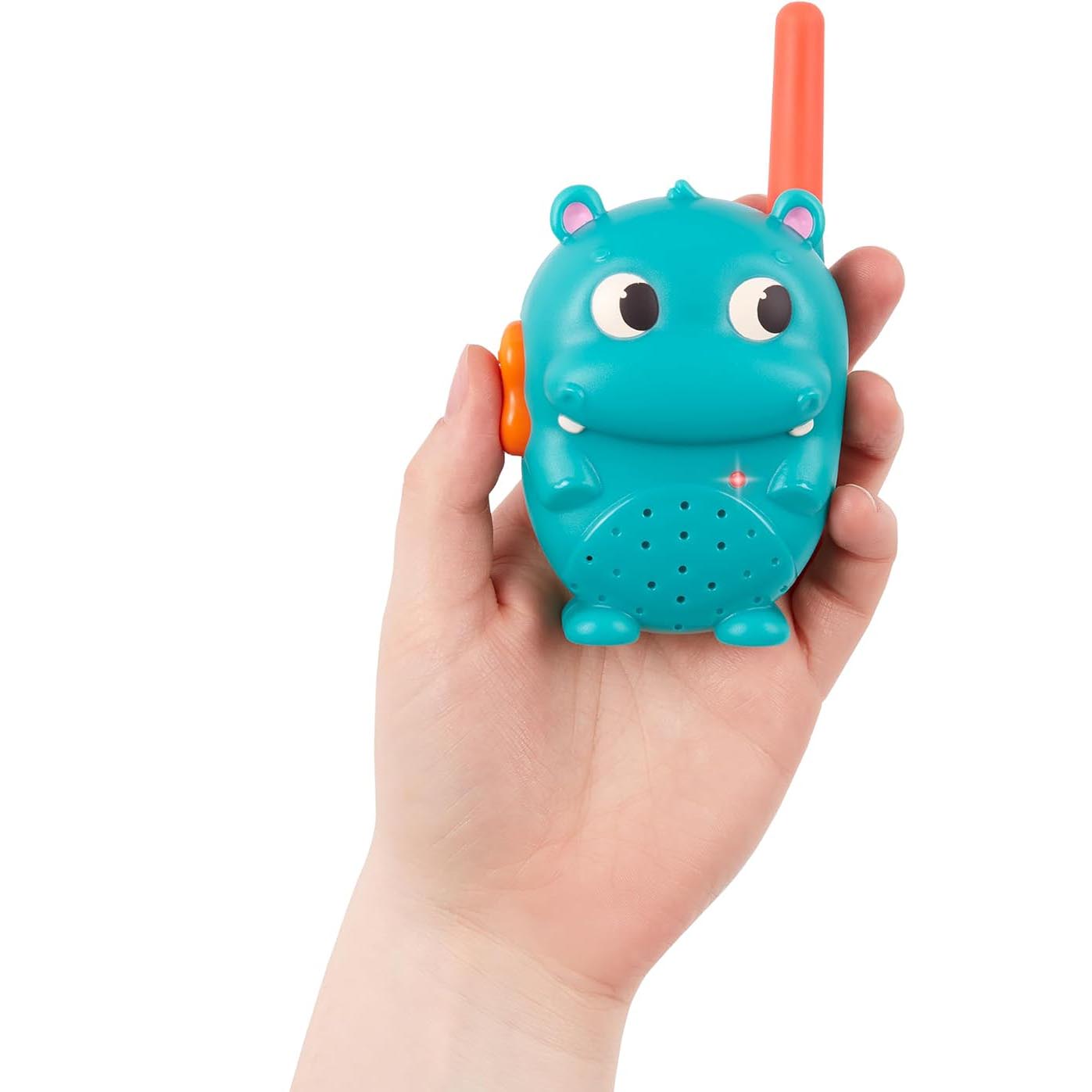 JUEGO DE 2 WALKIE TALKIES BTOYS ·HIPO Y MONO· - Happy Moments Baby