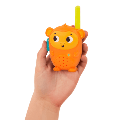 JUEGO DE 2 WALKIE TALKIES BTOYS ·HIPO Y MONO· - Happy Moments Baby