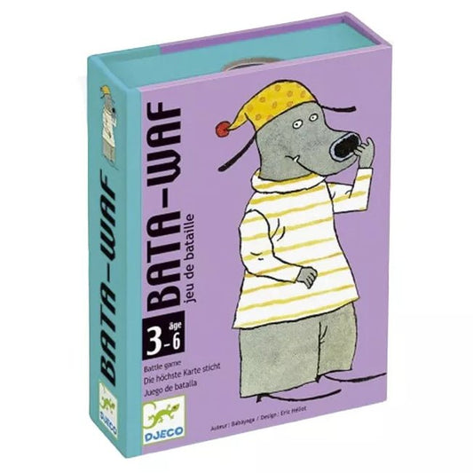 JUEGO DE CARTAS DJECO ·BATA - WAF· - Happy Moments Baby