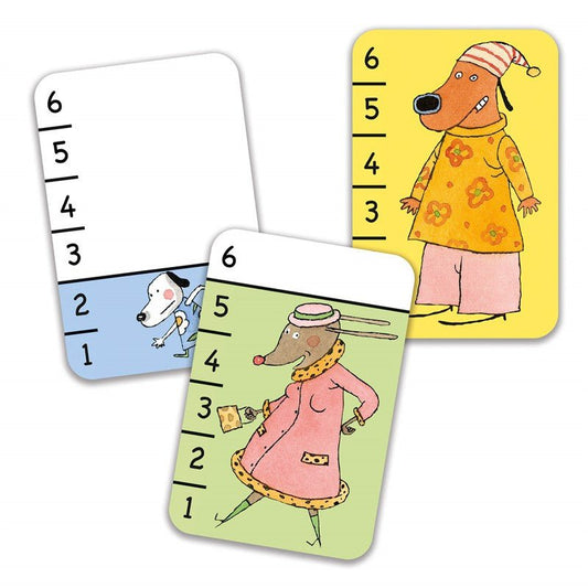 JUEGO DE CARTAS DJECO ·BATA - WAF· - Happy Moments Baby