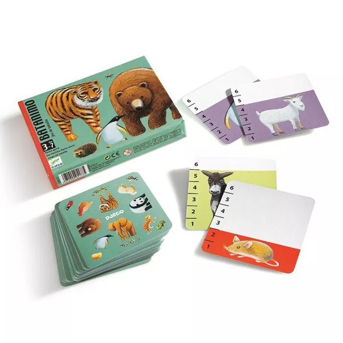 JUEGO DE CARTAS DJECO ·BATANIMO· - Happy Moments Baby