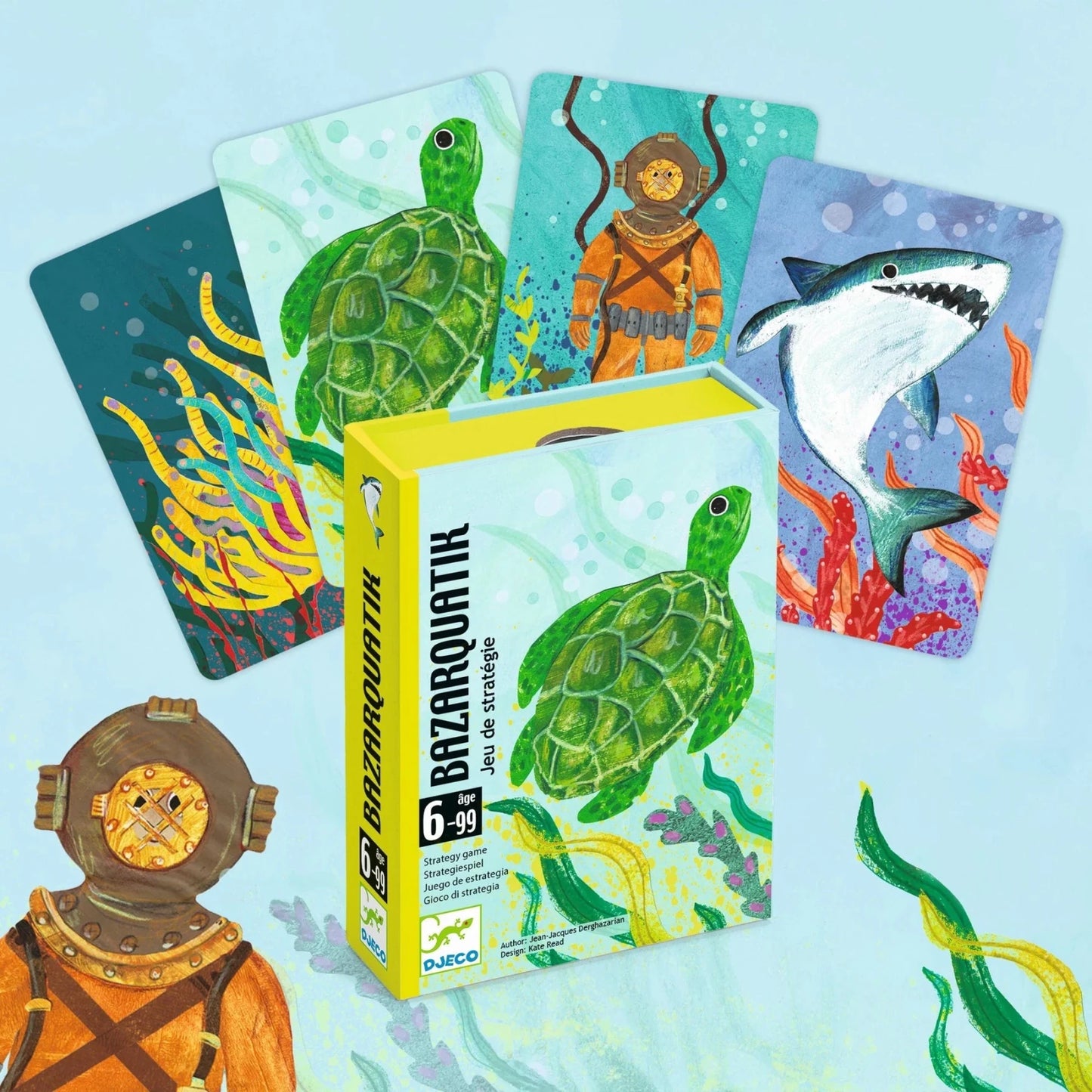 JUEGO DE CARTAS DJECO ·BAZARQUATIK· - Happy Moments Baby