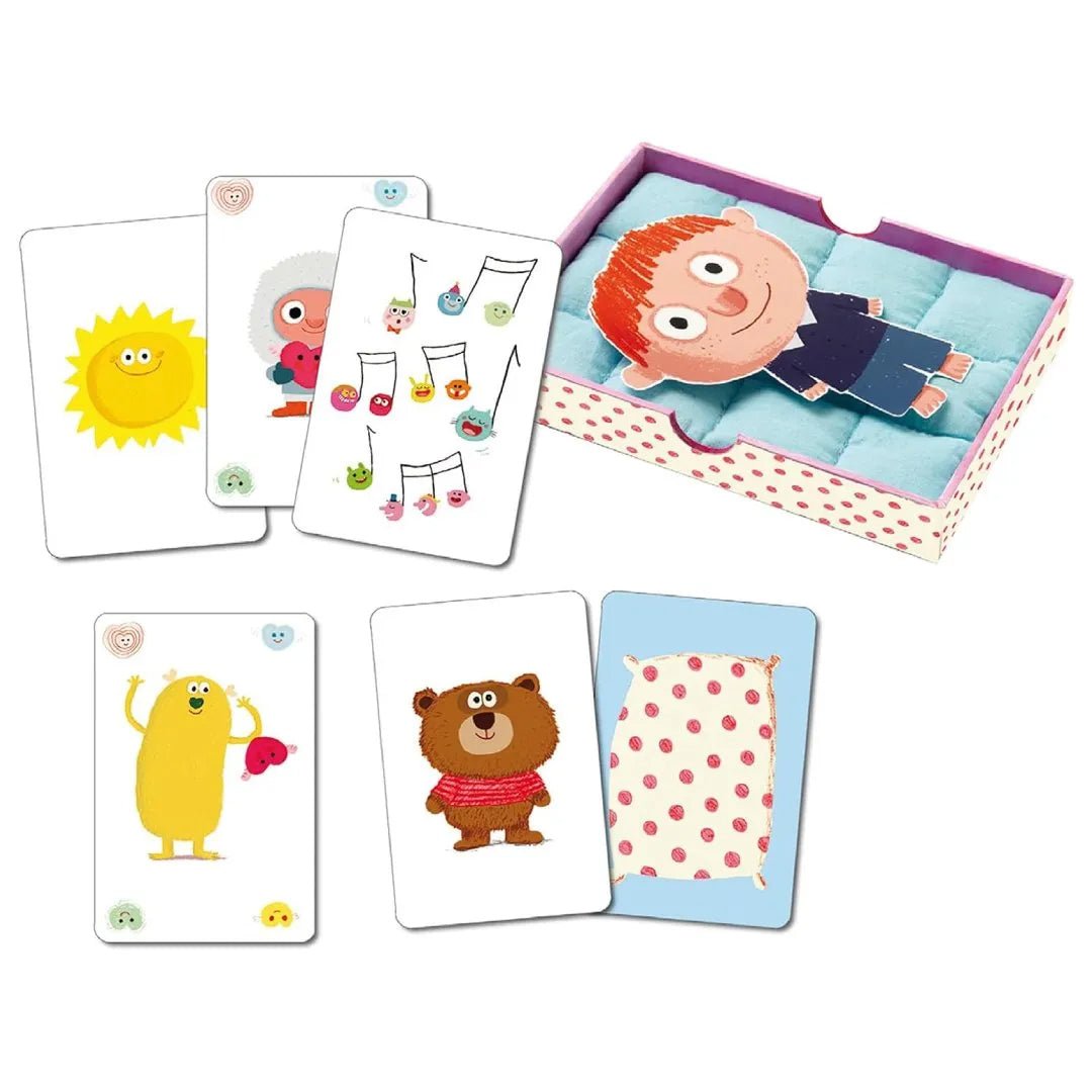 JUEGO DE CARTAS DJECO ·BISOUS DODO· - Happy Moments Baby