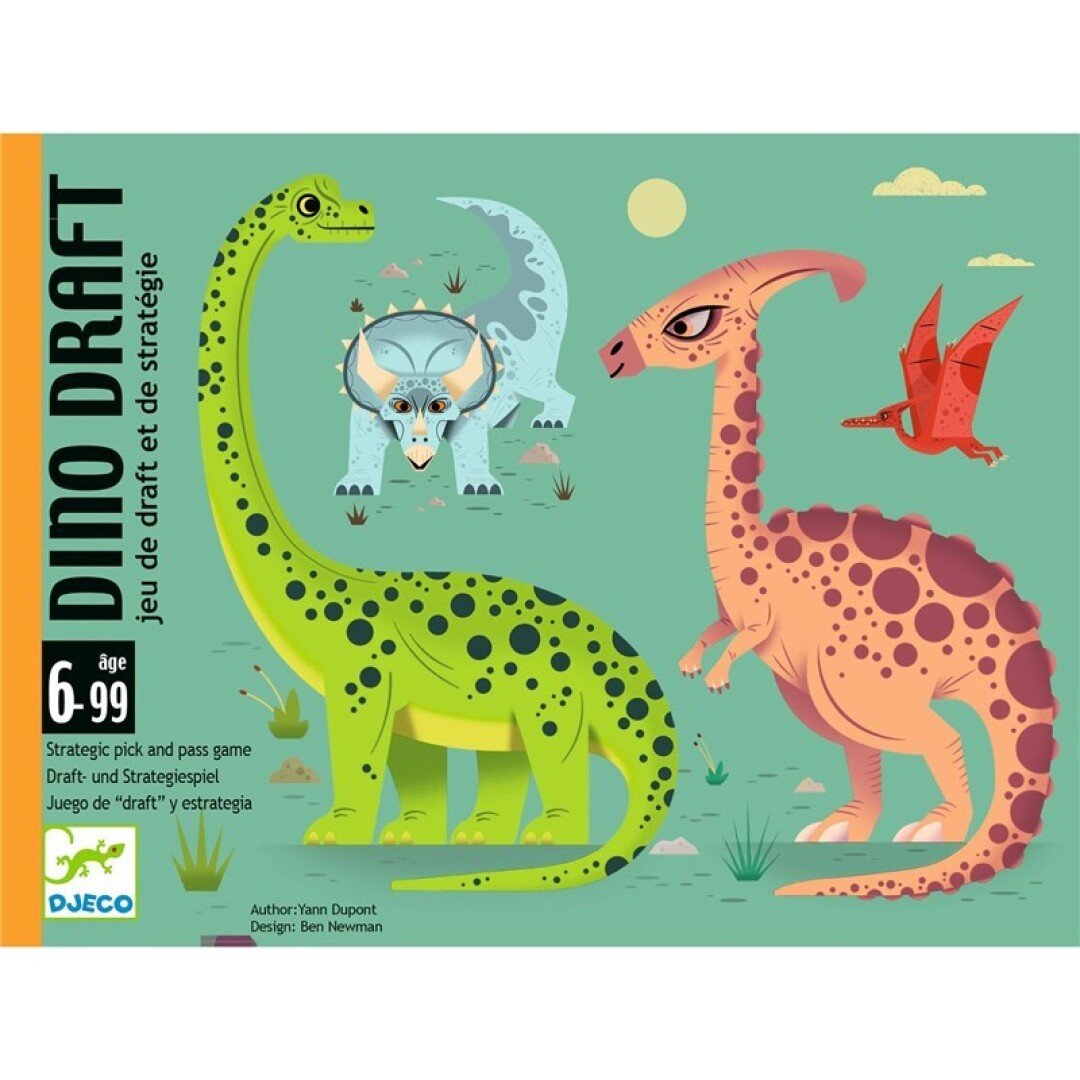 JUEGO DE CARTAS DJECO ·DINO CRAFT· - Happy Moments Baby