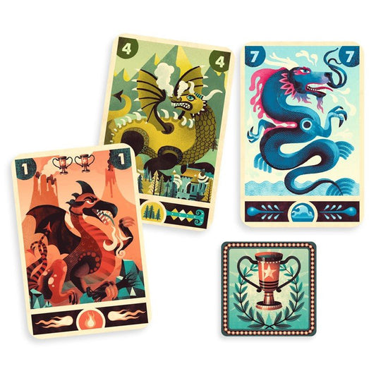 JUEGO DE CARTAS DJECO ·DRAGON DECK· - Happy Moments Baby