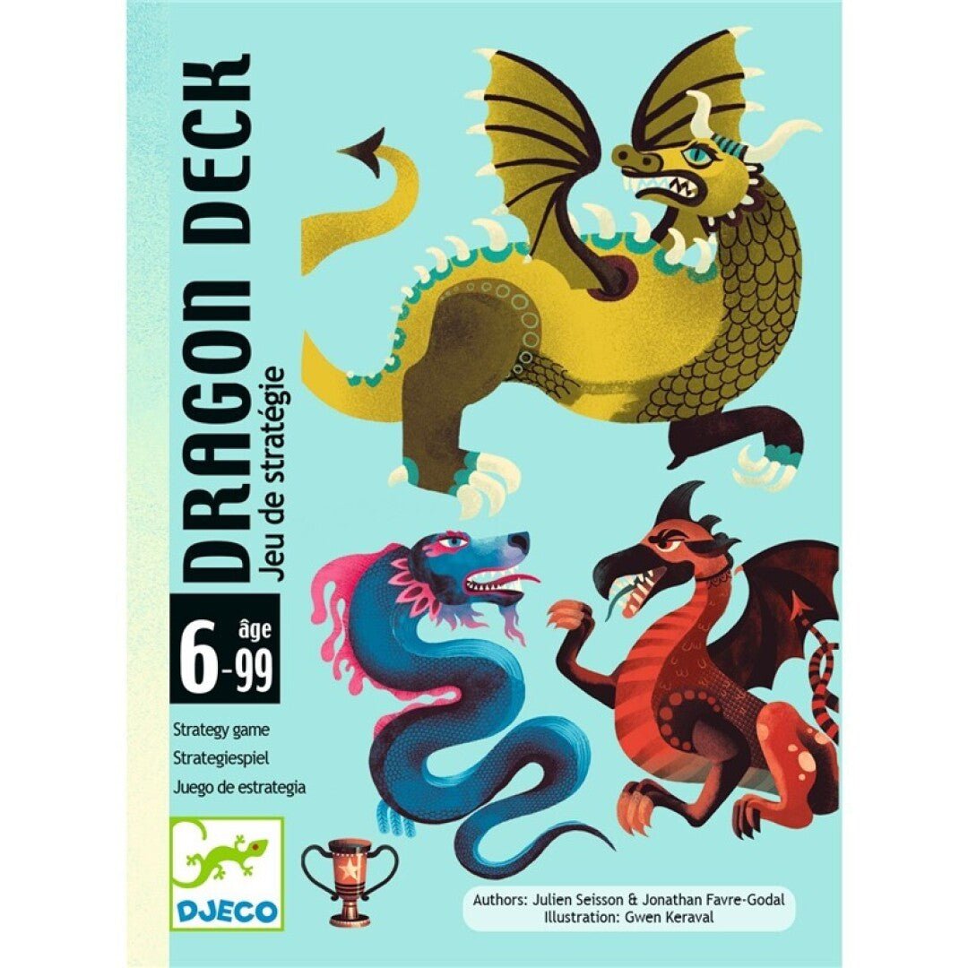 JUEGO DE CARTAS DJECO ·DRAGON DECK· - Happy Moments Baby