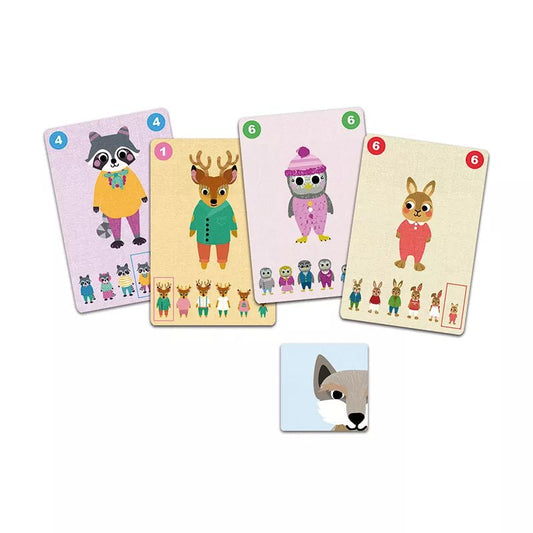 JUEGO DE CARTAS DJECO ·FAMILOU· - Happy Moments Baby