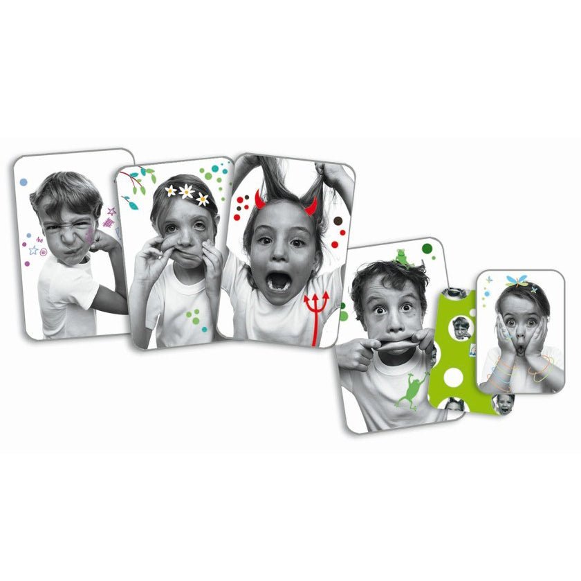 JUEGO DE CARTAS DJECO ·GRIMACES· - Happy Moments Baby