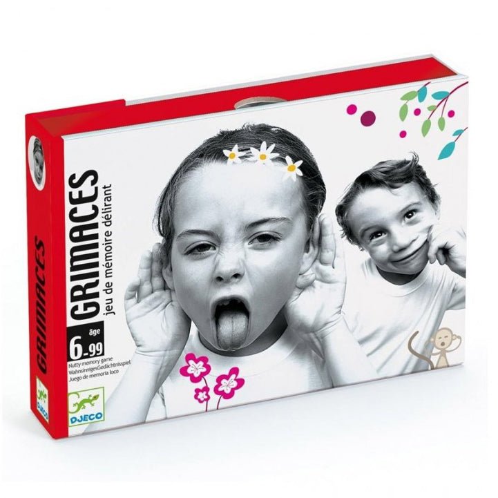 JUEGO DE CARTAS DJECO ·GRIMACES· - Happy Moments Baby