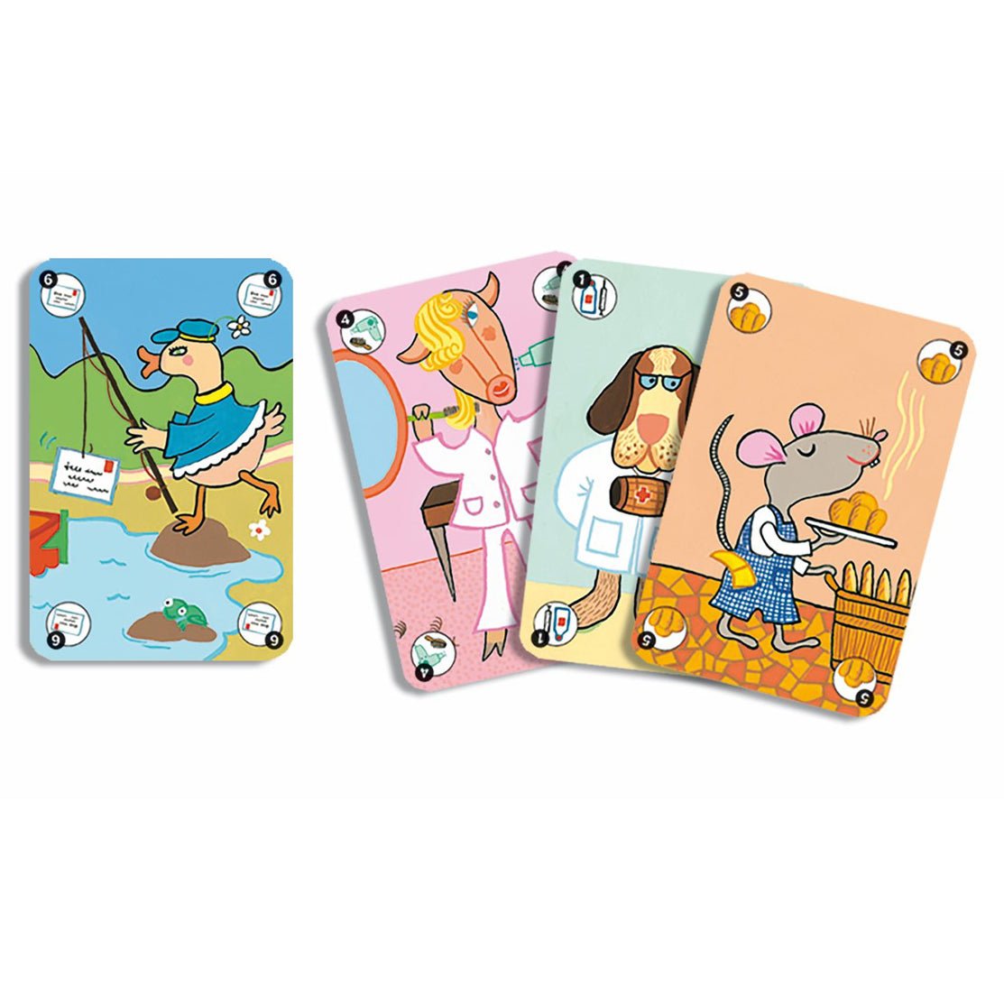 JUEGO DE CARTAS DJECO ·HAPPY FAMILY· - Happy Moments Baby