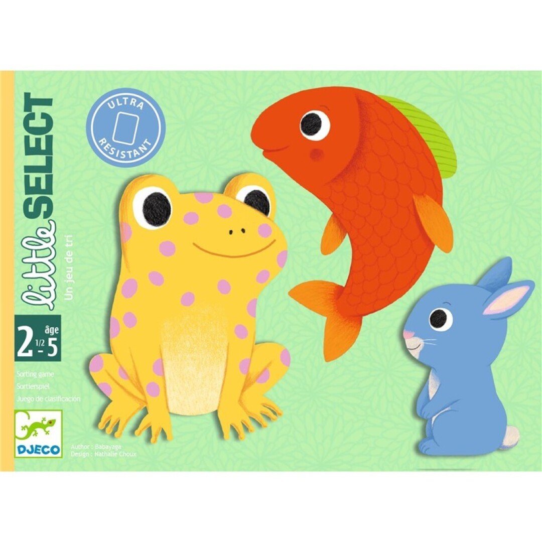 JUEGO DE CARTAS DJECO ·LITTLE SELECT· - Happy Moments Baby