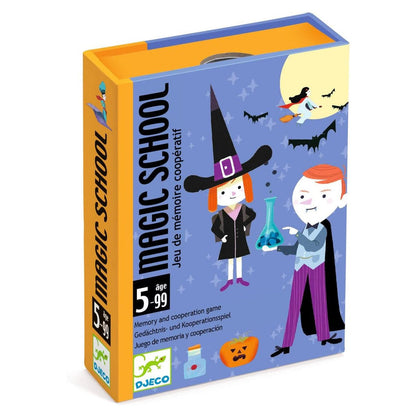 JUEGO DE CARTAS DJECO ·MAGIC SCHOOL· - Happy Moments Baby