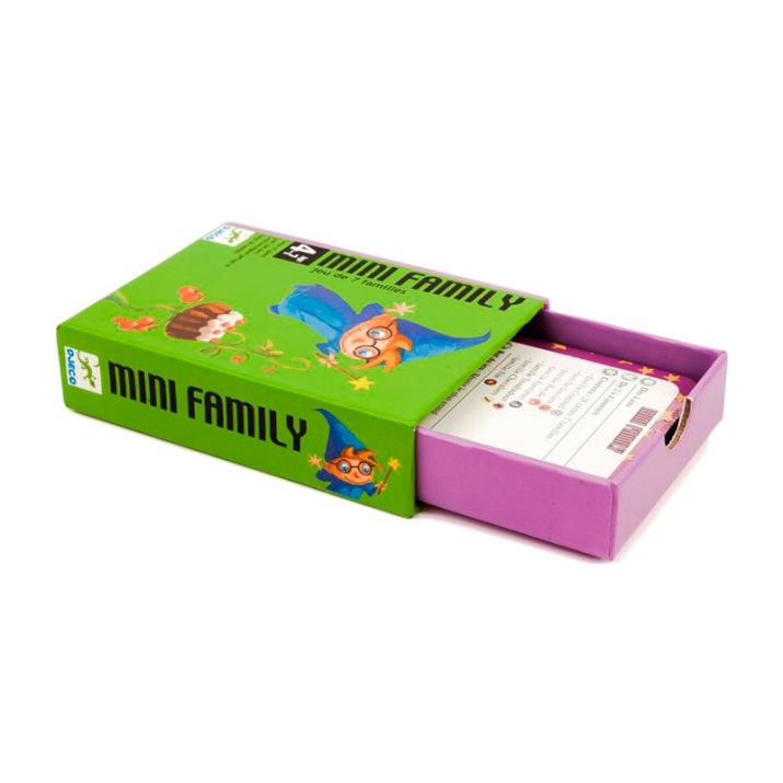 JUEGO DE CARTAS DJECO ·MINI FAMILY· - Happy Moments Baby