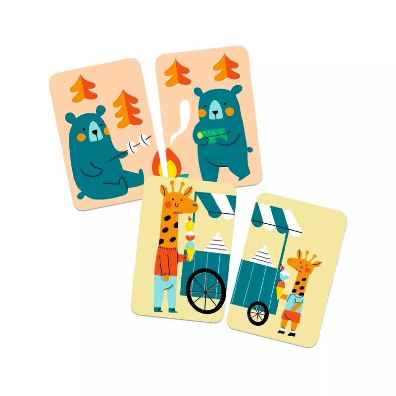 JUEGO DE CARTAS DJECO ·MISTI'LOUP· - Happy Moments Baby