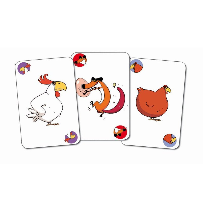 JUEGO DE CARTAS DJECO ·PIOU PIOU· - Happy Moments Baby