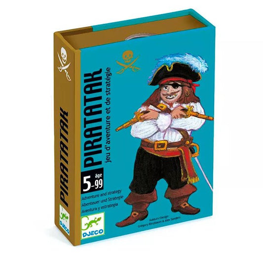 JUEGO DE CARTAS DJECO ·PIRATAK· - Happy Moments Baby