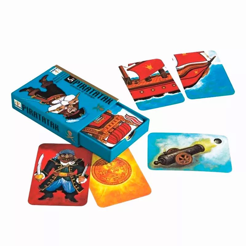 JUEGO DE CARTAS DJECO ·PIRATAK· - Happy Moments Baby