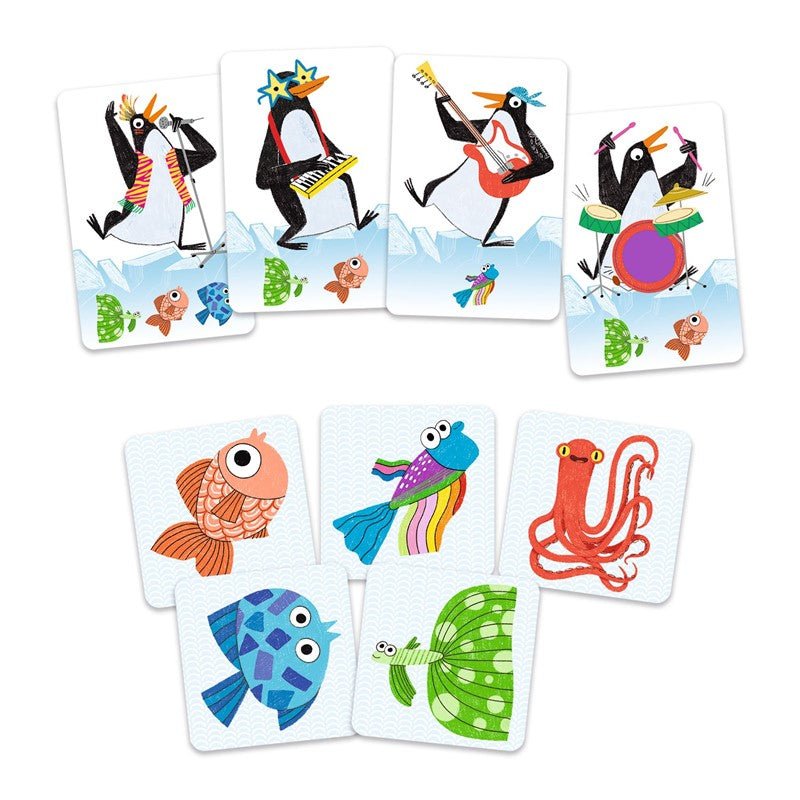 JUEGO DE CARTAS DJECO ·ROCK BAND· - Happy Moments Baby