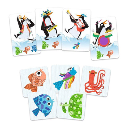 JUEGO DE CARTAS DJECO ·ROCK BAND· - Happy Moments Baby