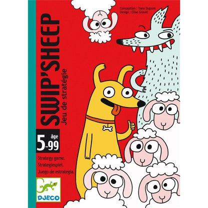 JUEGO DE CARTAS DJECO ·SWIP'SHEEP· - Happy Moments Baby