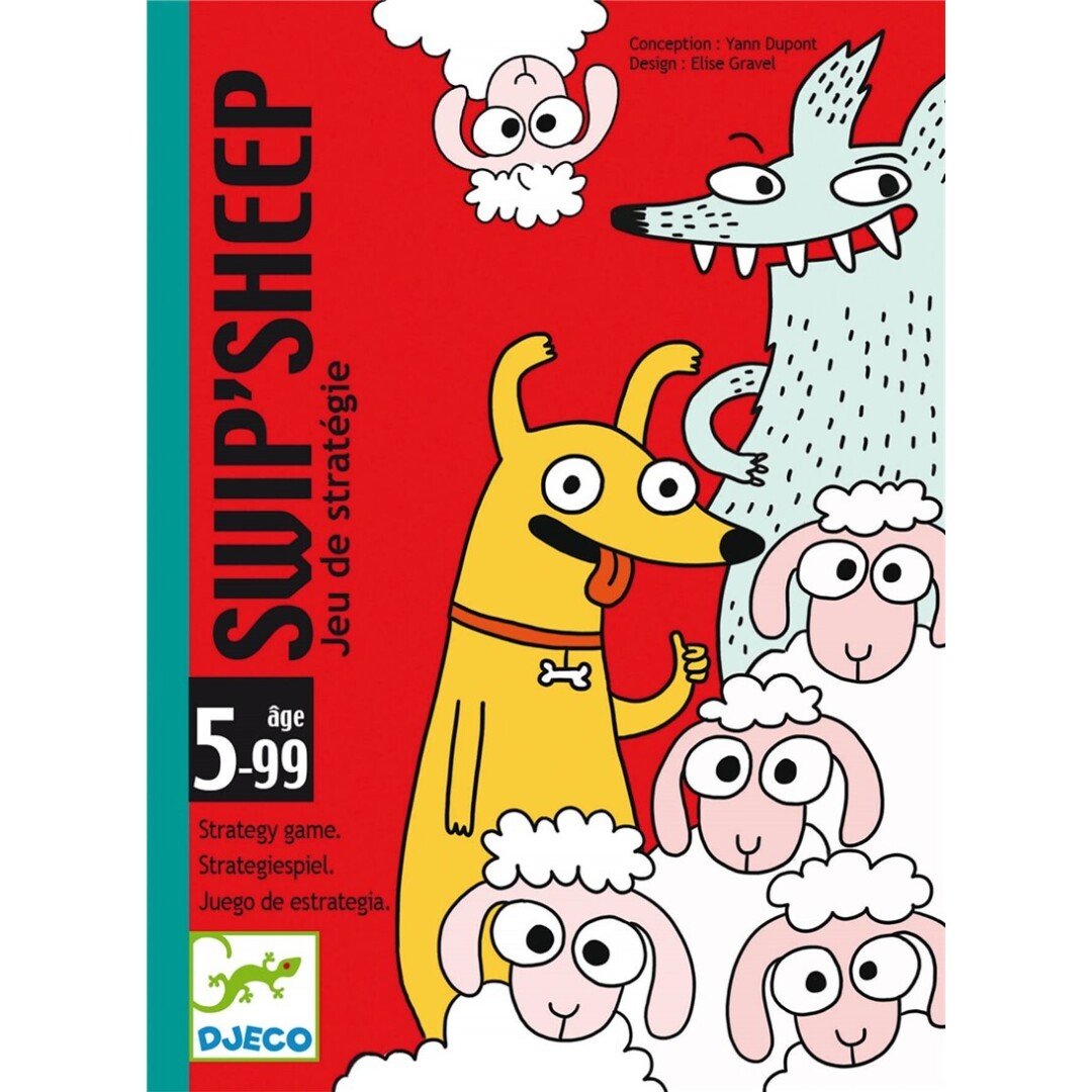 JUEGO DE CARTAS DJECO ·SWIP'SHEEP· - Happy Moments Baby