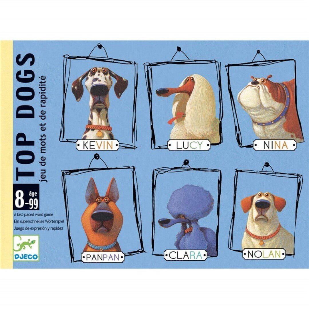 JUEGO DE CARTAS DJECO ·TOP DOGS· - Happy Moments Baby