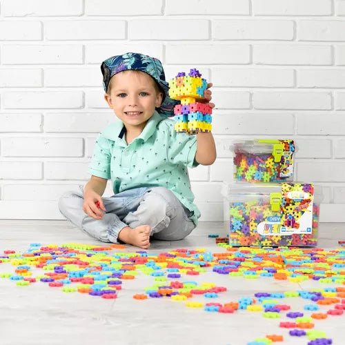 JUEGO DE CONSTRUCCIÓN BLOQUES MELI ·CAJA 500 PIEZAS BASIC· - Happy Moments Baby
