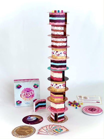 JUEGO DE MESA ÁTOMO ·CAKES BOX· - Happy Moments Baby