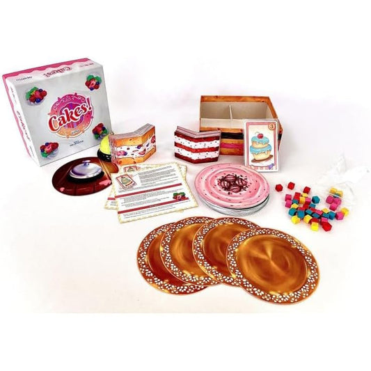 JUEGO DE MESA ÁTOMO ·CAKES BOX· - Happy Moments Baby