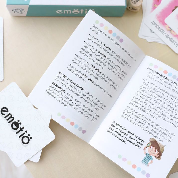 JUEGO DE MESA ÁTOMO ·EMOTIO· - Happy Moments Baby